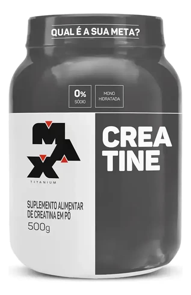 Suplemento en em pó Max Titanium Suplementos Creatina de CREATINA MAX TITANIUM 500g
