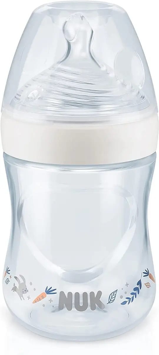Mamadeira Controle Temperatura Smart Flow 150ml Branca NUK