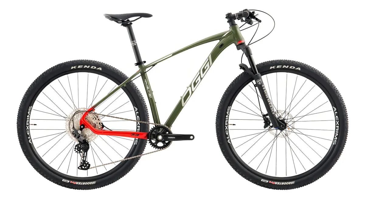 Bicicleta 29 Oggi Big Wheel 7.3 Deore 12v (2024) Cor Verde M