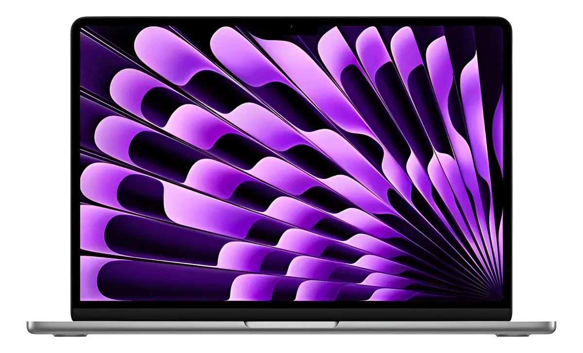 Apple MacBook Air M3 A3113 Cinza-espacial 13.6" 2560 px x 1664 px disco SSD 512 GB Apple M3 16GB de Ram
