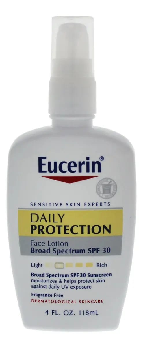 Loção Facial Hidratante Eucerin Daily Protection, Fps 30, 4