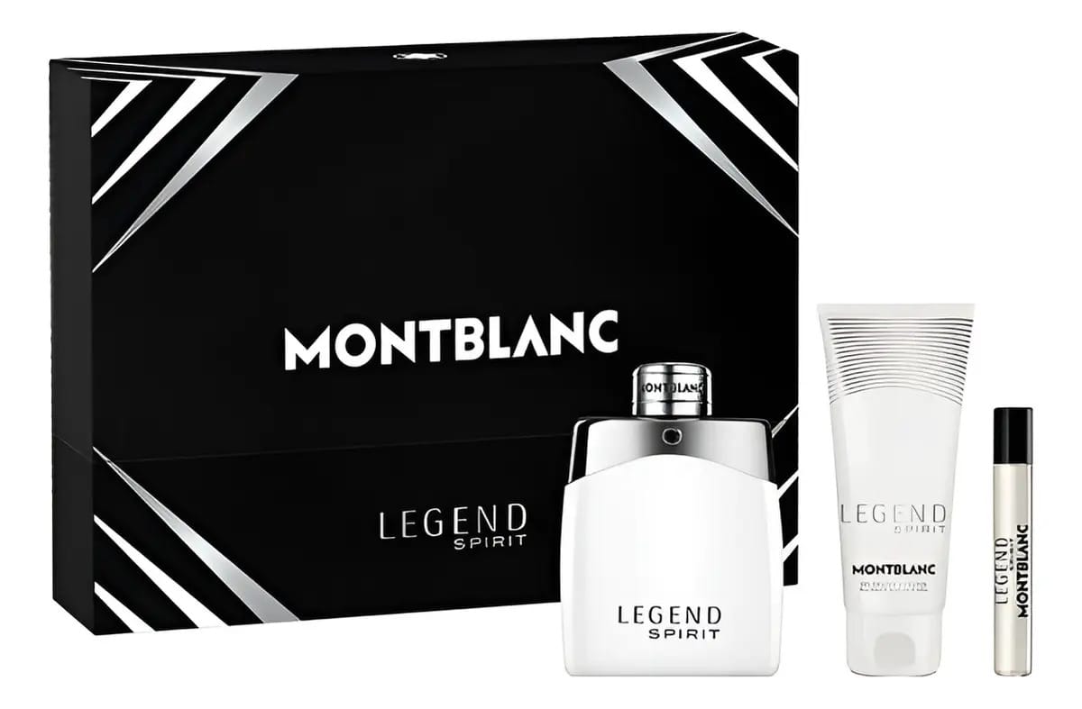 Conjunto masculino Mont Blanc Legend Spirit 100ml EDP
