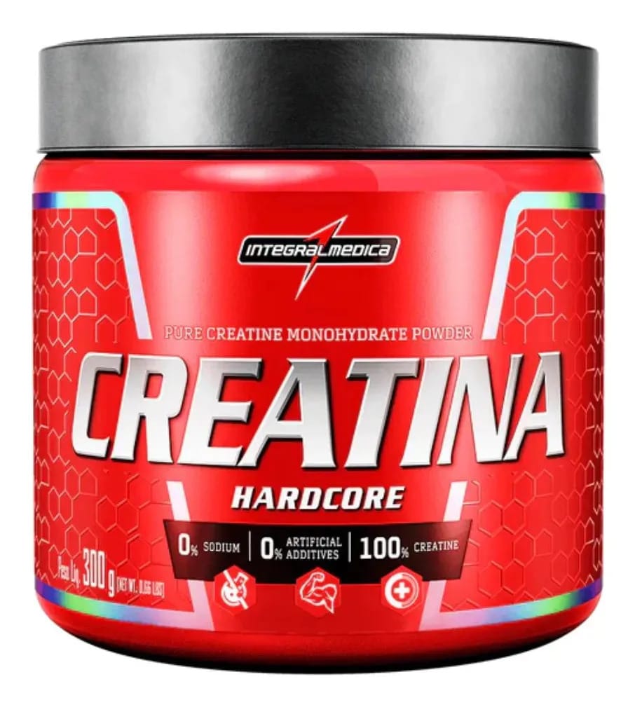 Creatina Monohidratada 100% Pura 300g - Integralmedica Sem Sabor