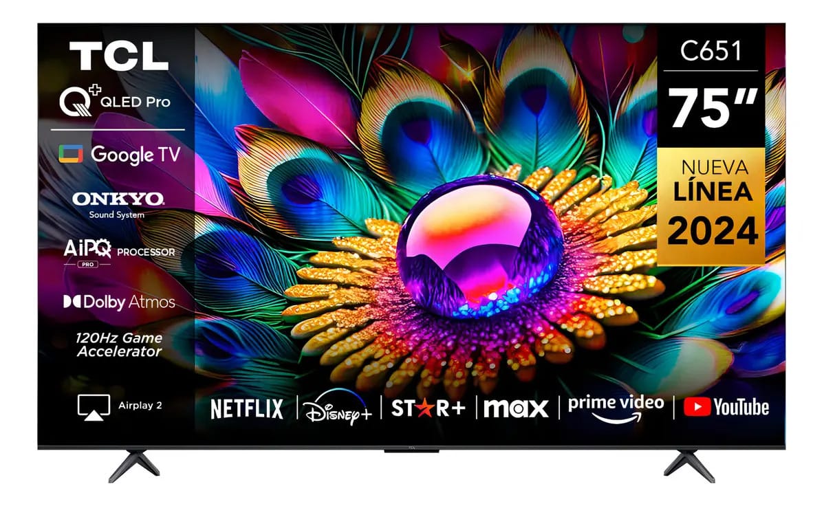 Tcl C655 75C651 75" LED 4K
