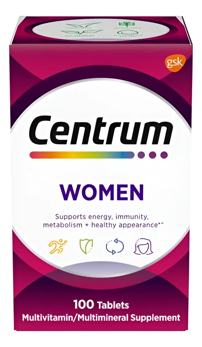 Centrum Mulher Women Multivitamínico Cápsulas Sabor Sem Sabor