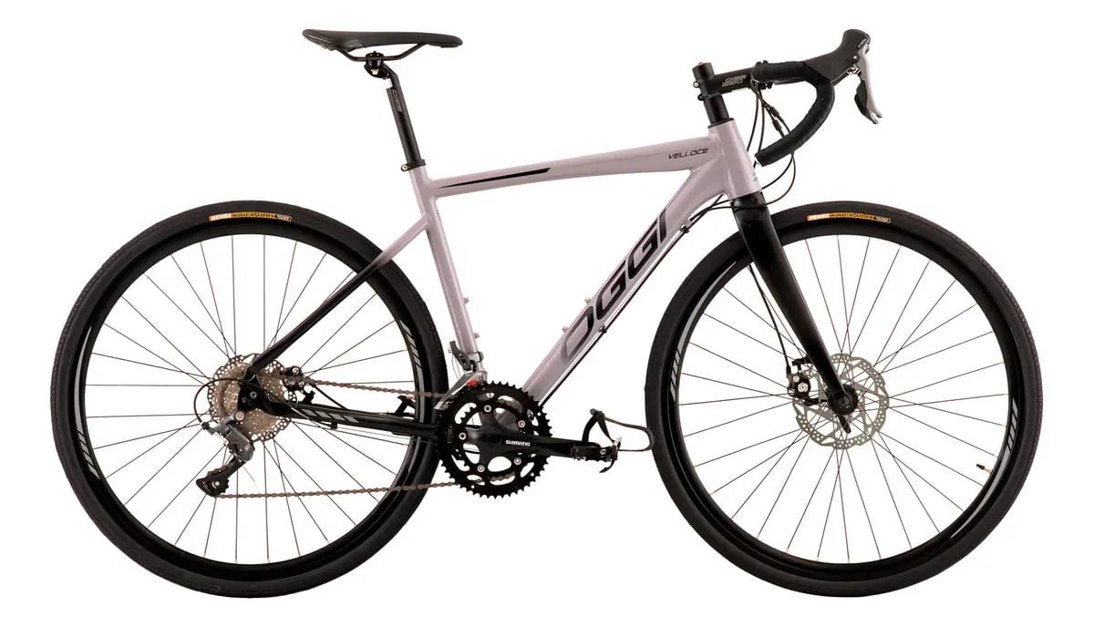 Bicicleta Oggi Velloce Claris 16v Disco 2024 Cor Graf/pto