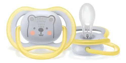 Chupeta Ultra Air Urso 6-18 Meses Avent