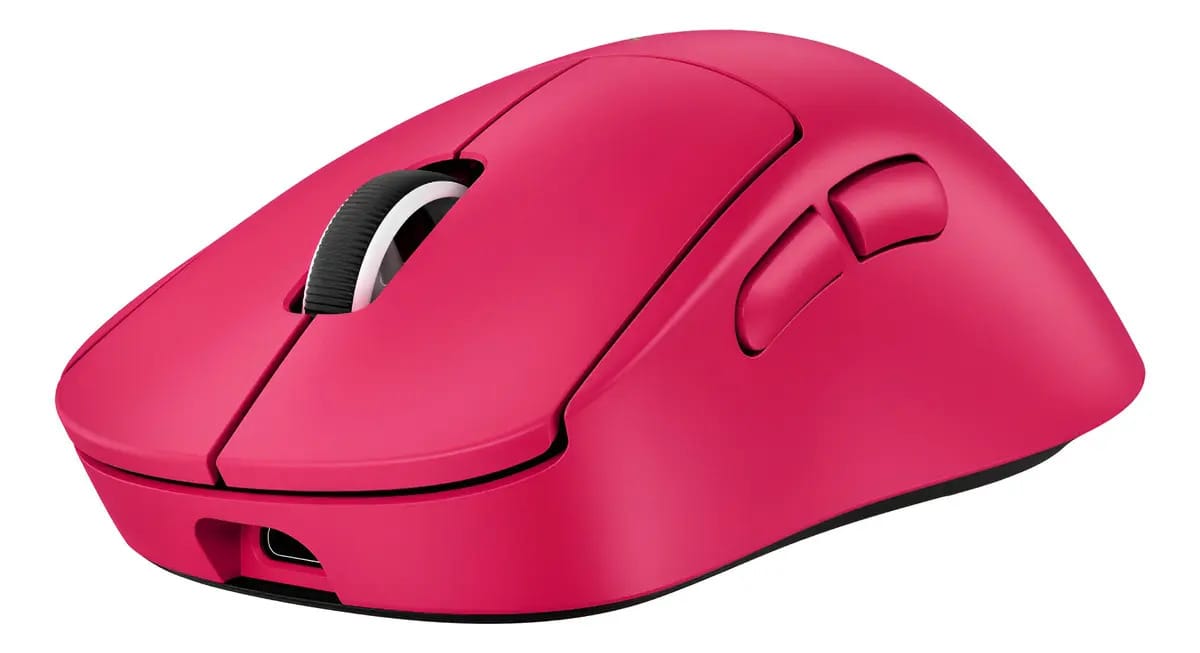 Mouse sem fio Logitech G Pro X Superlight 2 Dex Lightspeed magenta