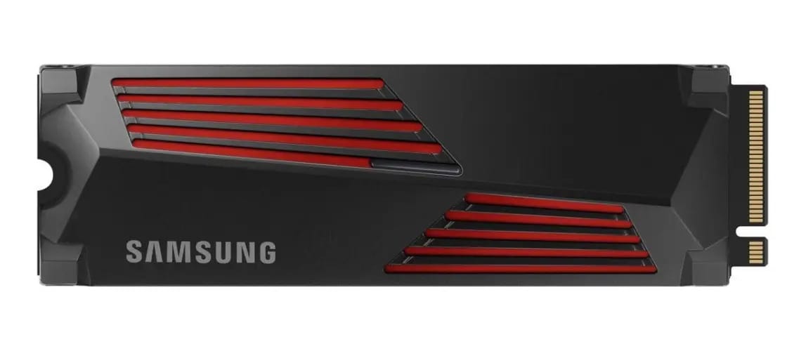 Ssd Samsung 990 Pro M.2 2280 Nvme 1tb Pcie Gen 4.0 X4 Nvme 2.0 Compatível Com Ps5 Cor Preto