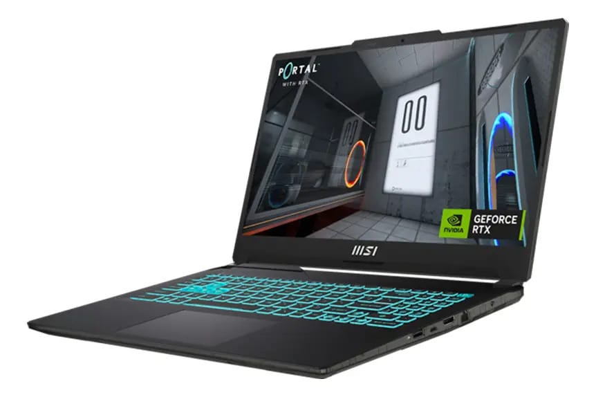Msi Cyborg 12450H 16GB RAM 512GB Preto