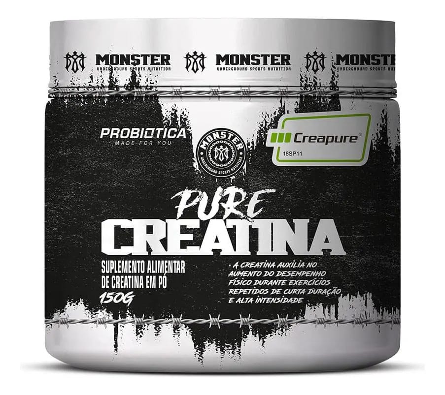 Pure Creatina - 150g Sem Sabor - Probiótica
