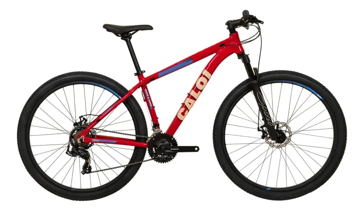 Bicicleta Mtb 29 Caloi Sport 21v 2026 Vermelho L - 19