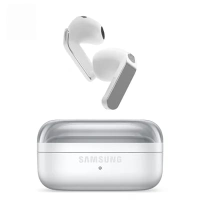 Samsung Galaxy Buds4 · ANC: Sim · Capacidade da bateria: 45 mAh · Conectividade: Bluetooth 6.1, USB-C, Qi wireless charging — foto 3 de 3