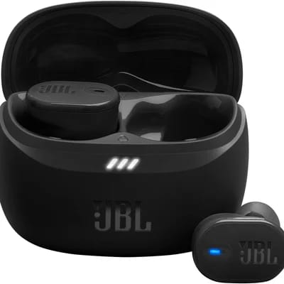JBL Tune Buds 2 · ANC: Sim · Capacidade da bateria: 68 mAh · Conectividade: Bluetooth 5.3, JBL Spatial Sound — foto 6 de 7