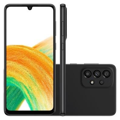 Samsung Galaxy A33 5G 128 GB preto 6 GB RAM · CPU: Exynos 1280 — foto 5 de 8
