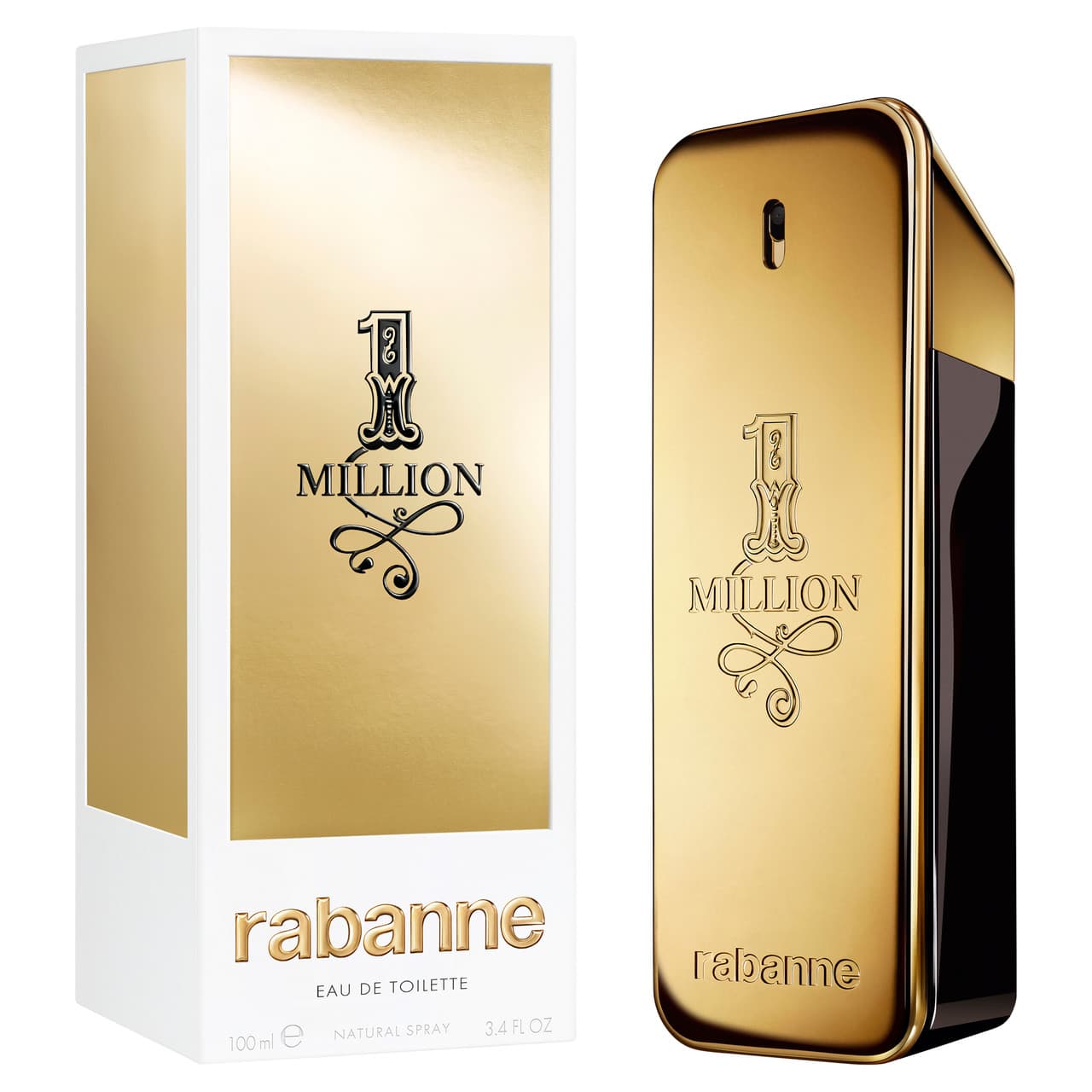 Perfume Masculino Paco Rabanne 1 Million - Fragrância Icónica 100ml