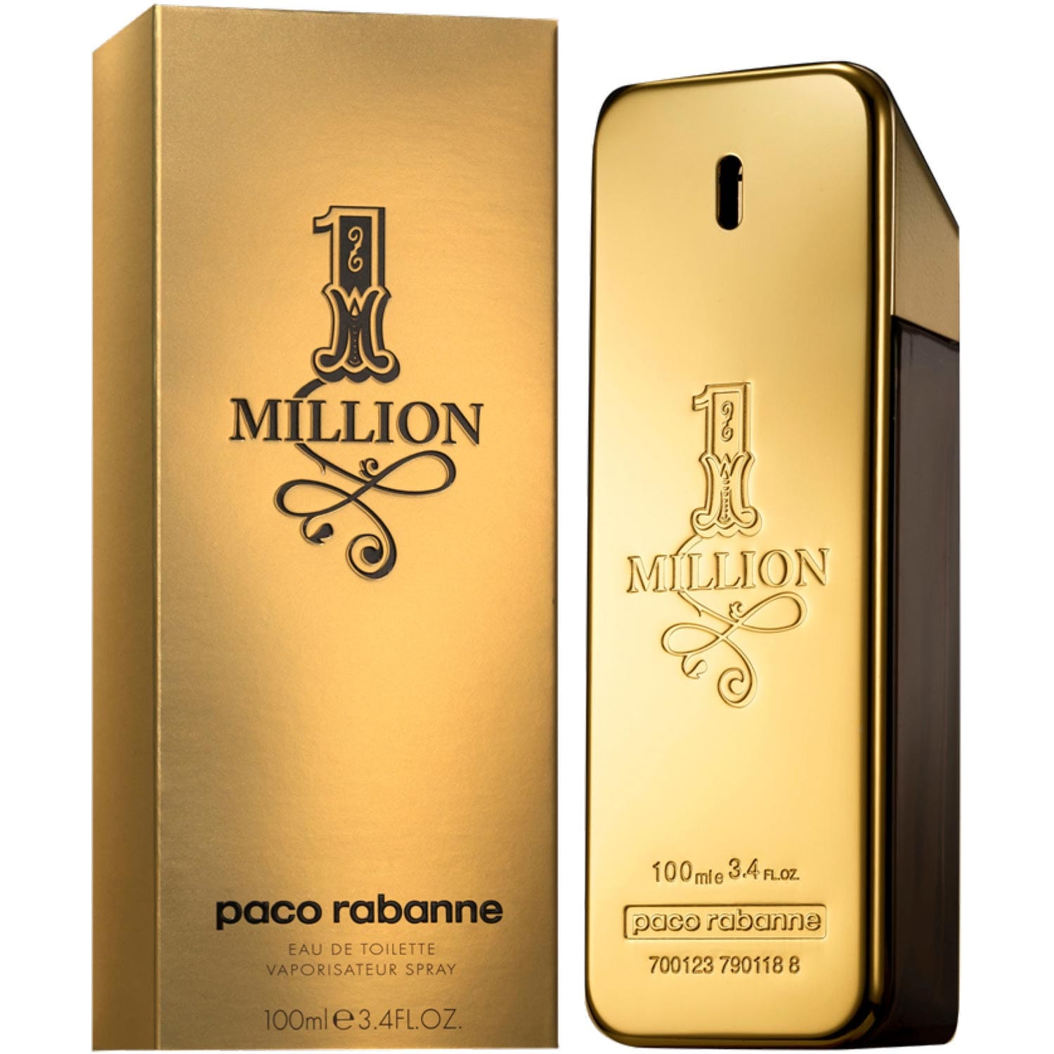 Perfume Masculino Paco Rabanne 1 Million - Fragrância Icónica… · GTIN 7501221540564 — foto 2 de 5