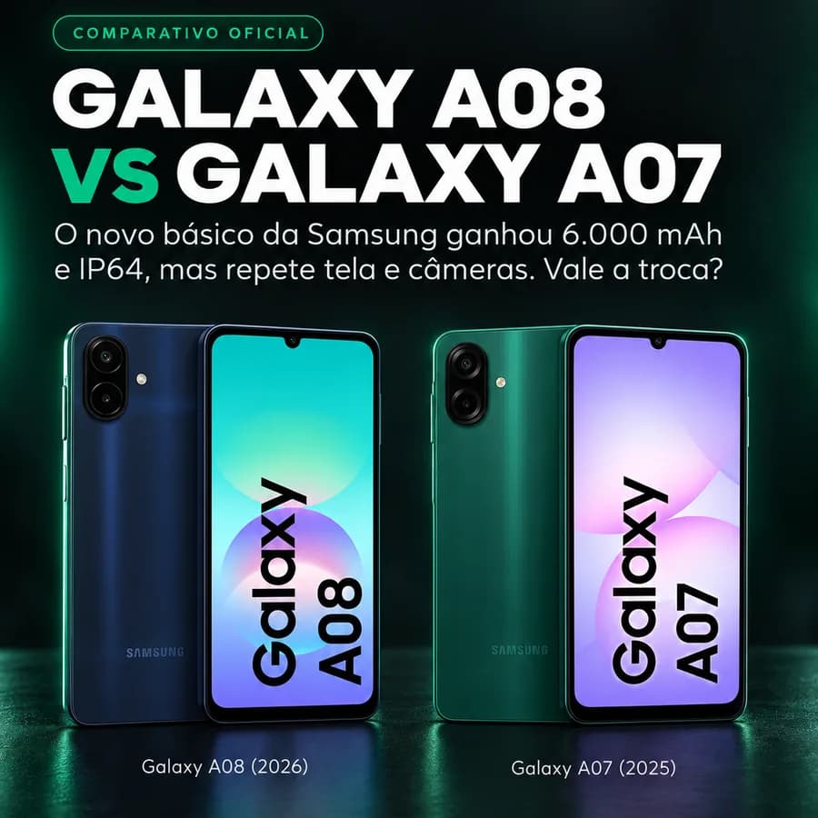 Galaxy A08 vs Galaxy A07