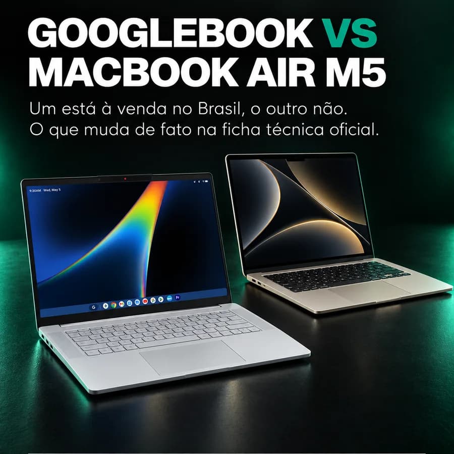 Googlebook vs MacBook Air M5