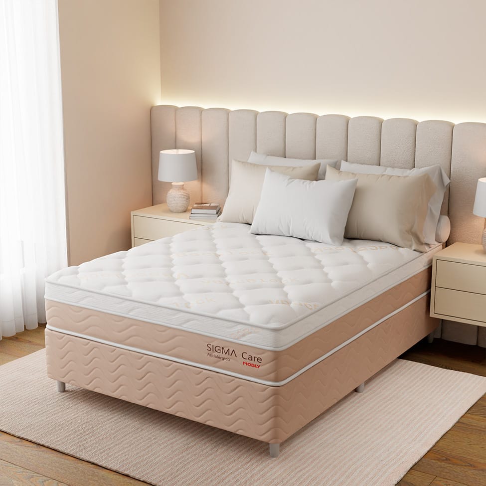 Colchão Casal Sigma Care Misto Antialérgico (23x138x188)