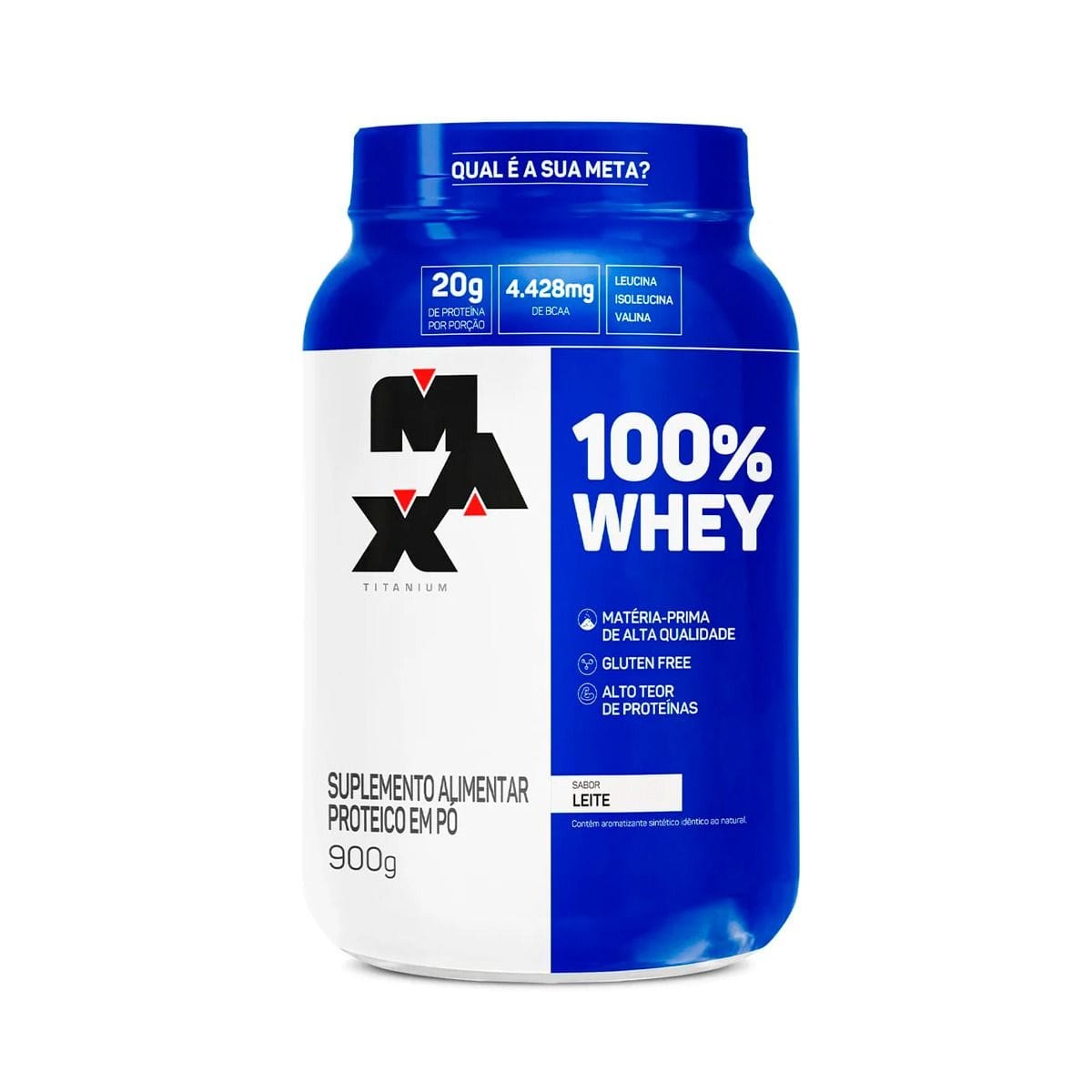 Foto de Whey Protein Concentrado Max Titanium Sabor Leite · GTIN 7899941207639